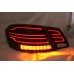 Mercedes E Class W212 Red Clear Light Bar LED Tail Lamp